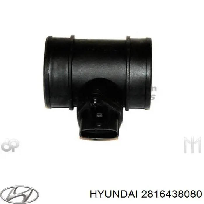 2816438080 Hyundai/Kia датчик потоку (витрати повітря, витратомір MAF - (Mass Airflow))
