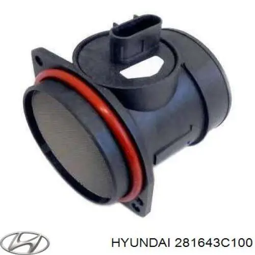 Датчик масової витрати повітря Hyundai/Kia 281643C100 ціна, від 100.87 USD
