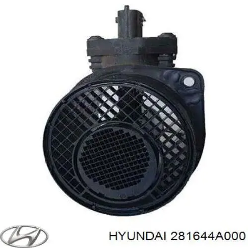 281644A000 Hyundai/Kia датчик потоку (витрати повітря, витратомір MAF - (Mass Airflow))