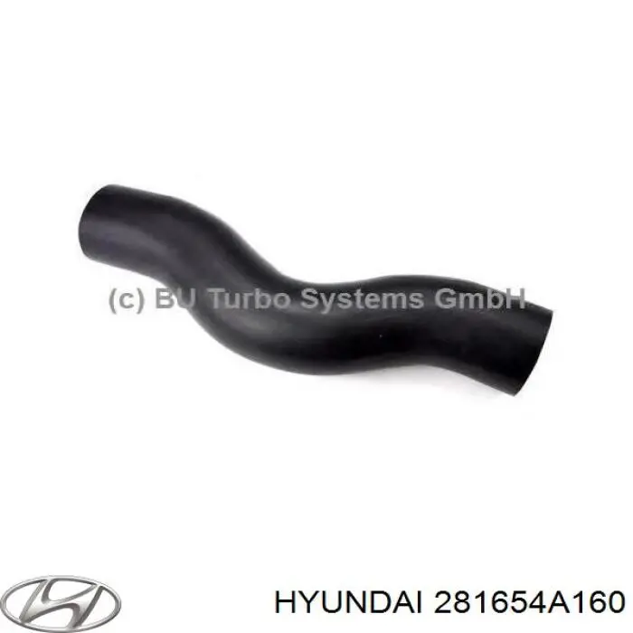 Шланг/патрубок интеркуллера Hyundai/Kia 281654A160 ціна, від 7.60 USD