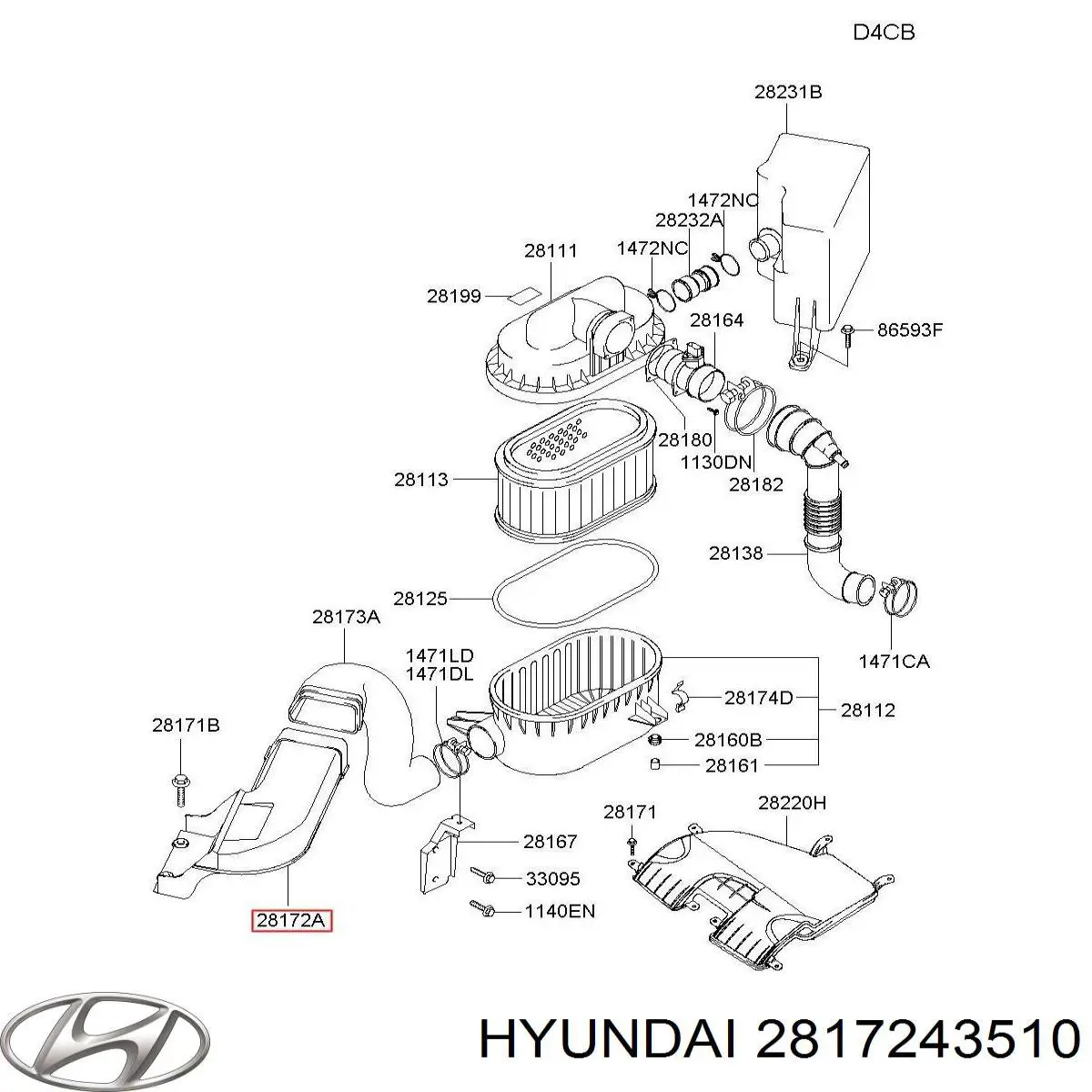 2817243510 Hyundai/Kia 