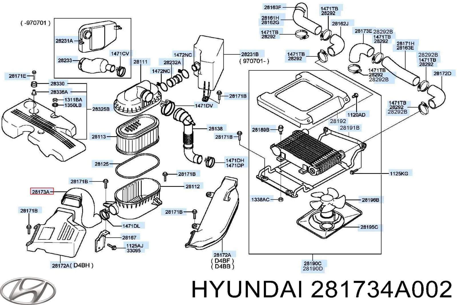 Купити 281734A002 Hyundai/Kia 