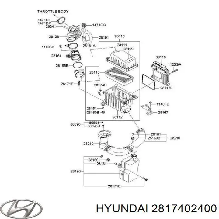  2817402400 Hyundai/Kia