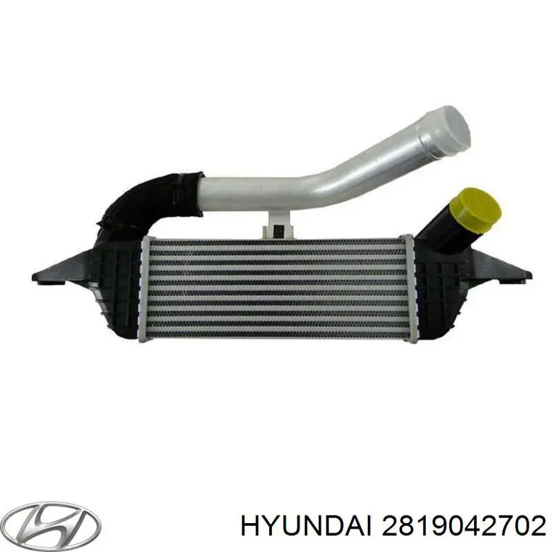 2819042702 Hyundai/Kia радіатор интеркуллера