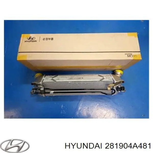 281904A481 Hyundai/Kia радіатор интеркуллера