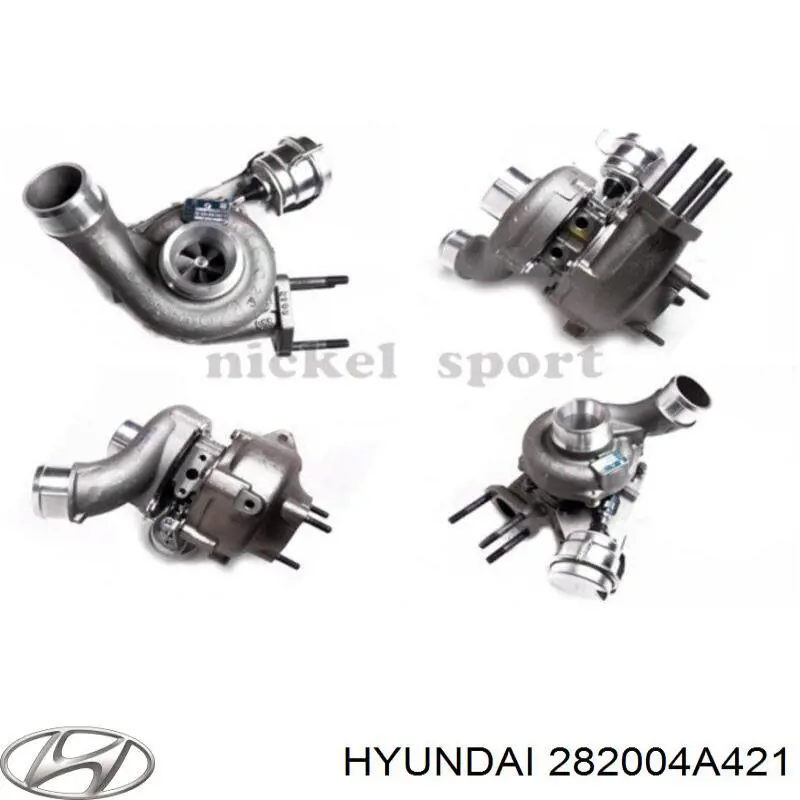 Турбіна Hyundai/Kia 282004A421 ціна, від 696.58 USD