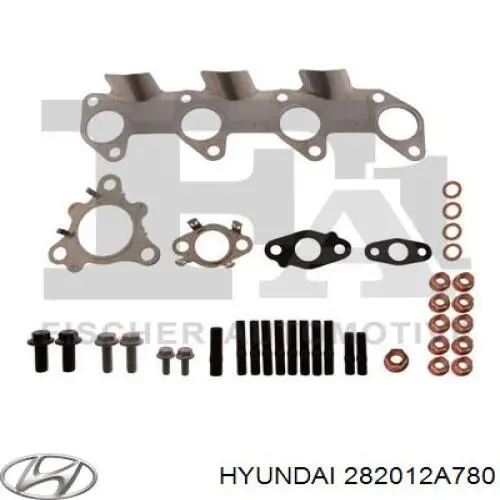 Купити 282012A780 Hyundai/Kia Турбіна