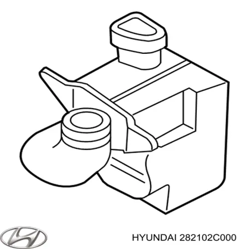 Резонатор повітряного фільтра Hyundai/Kia 282102C000 ціна, від 38.89 USD