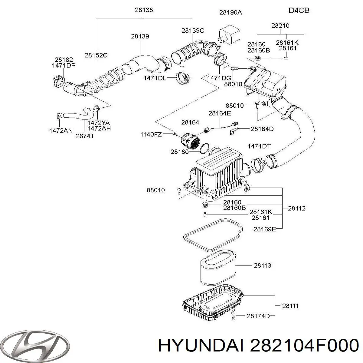 282104F000 Hyundai/Kia 