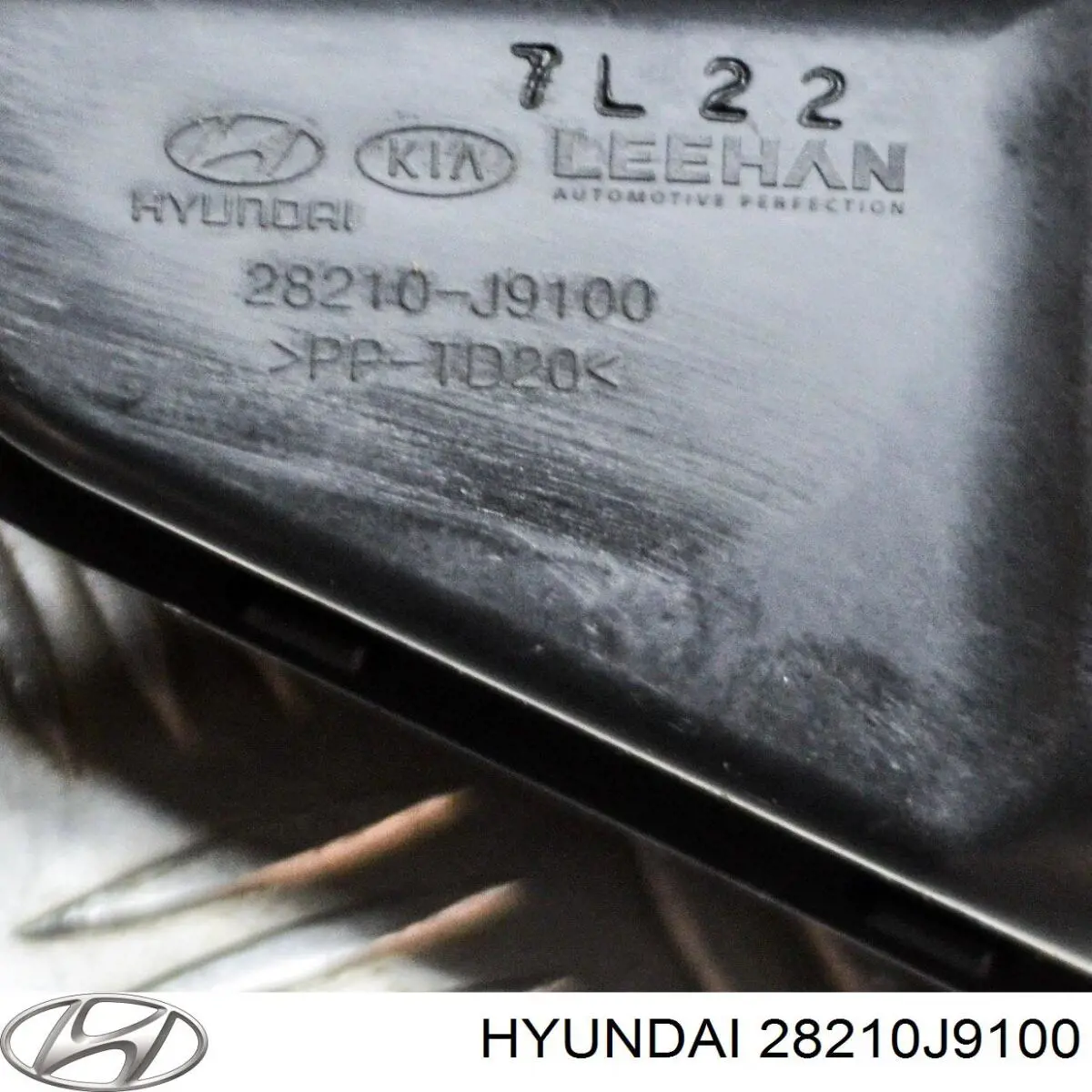 Патрубок повітряний, вхід повітряного фільтра Hyundai/Kia 28210J9100 ціна, від 35.64 USD