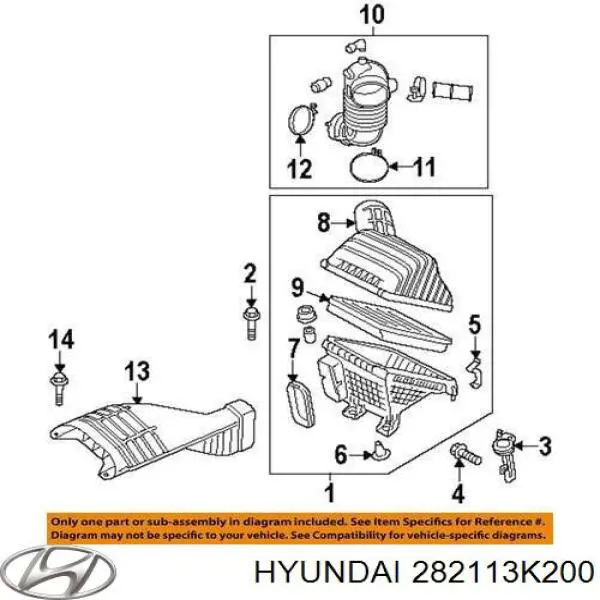  Hyundai/Kia 282113K200 ціна, від 5.00 USD