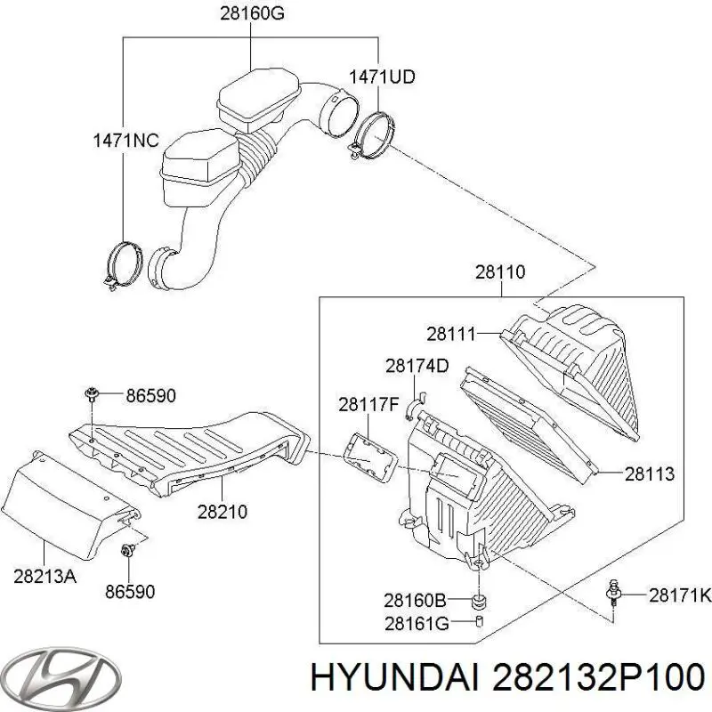 282132P100 Hyundai/Kia 