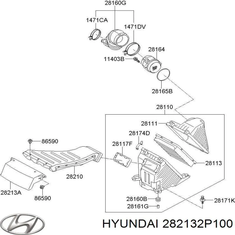 282132P100 Hyundai/Kia