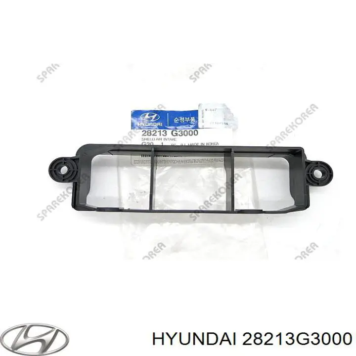 Повітрозабірник повітряного фільтра Hyundai/Kia 28213G3000 ціна, від 5.81 USD