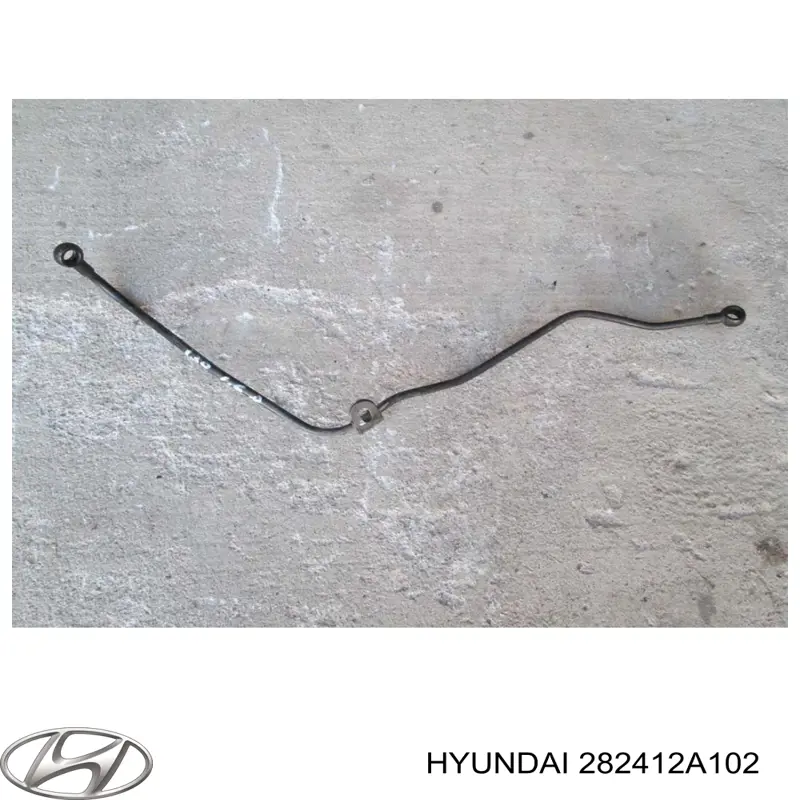 Трубка/шланг подачі масла до турбіни Hyundai/Kia 282412A102 ціна, від 13.81 USD