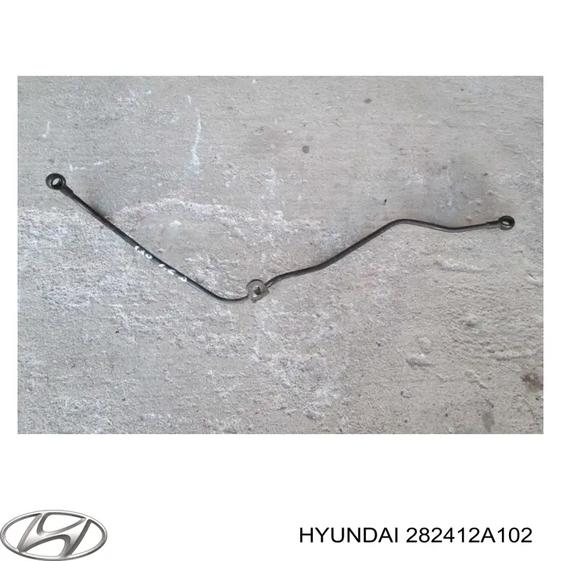 282412A102 Hyundai/Kia Трубка/шланг подачі масла до турбіни