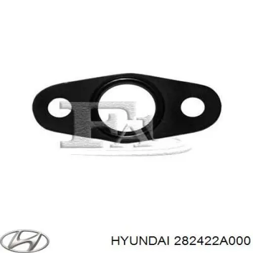 282422A000 Hyundai/Kia прокладка шланга відводу масла від турбіни