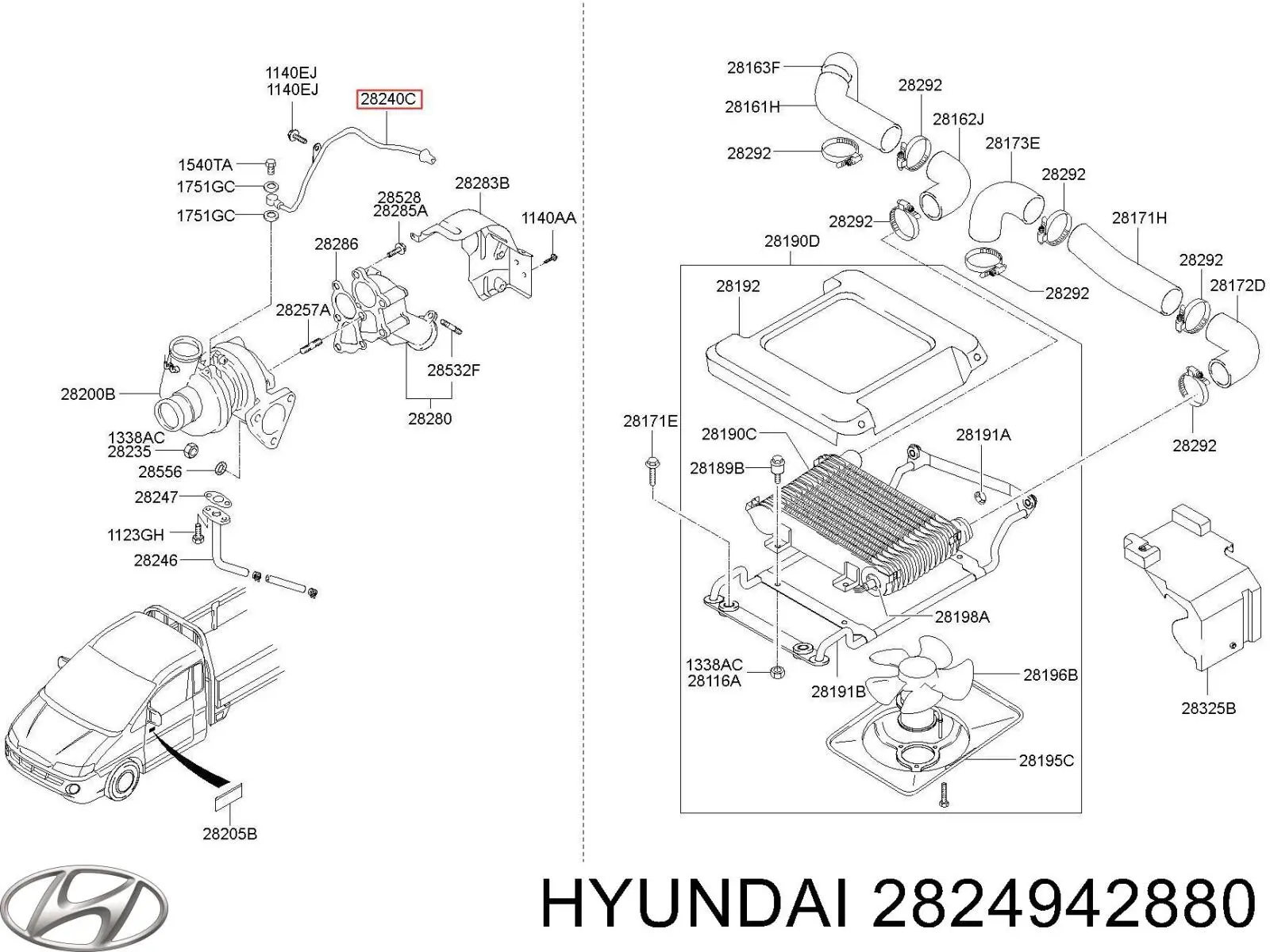 2824942880 Hyundai/Kia 