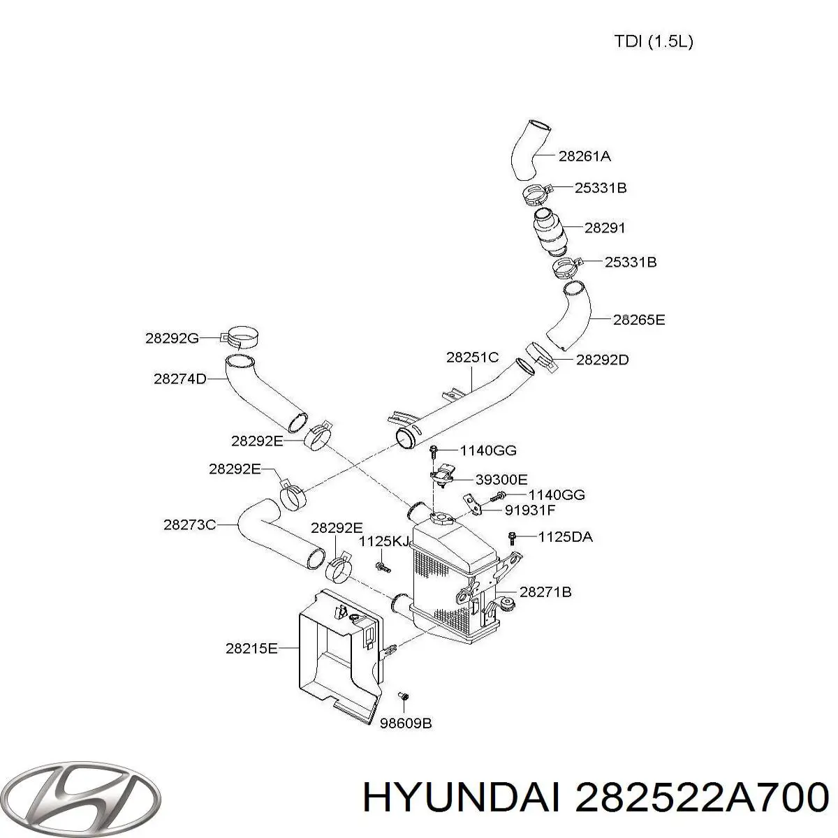  282522A700 Hyundai/Kia