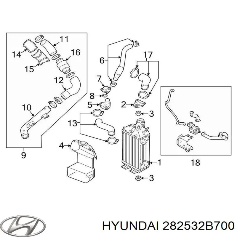 282532B700 Hyundai/Kia 