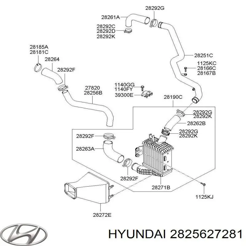  Hyundai/Kia 2825627281 ціна, від 5.50 USD
