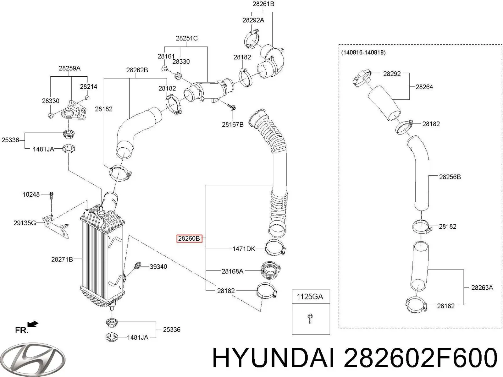  282602F600 Hyundai/Kia