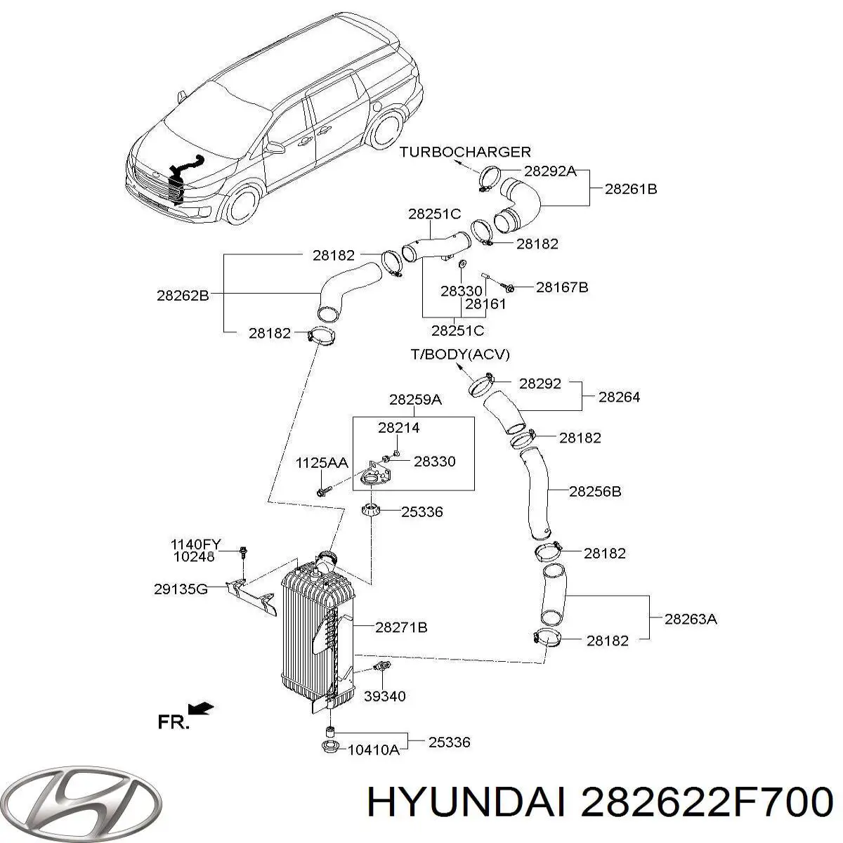  282622F700 Hyundai/Kia