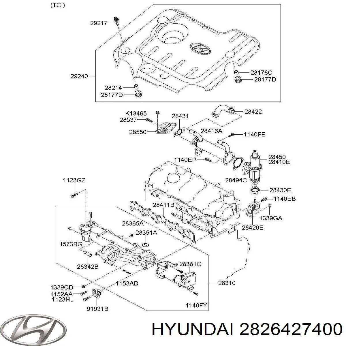 2826427400 Hyundai/Kia 