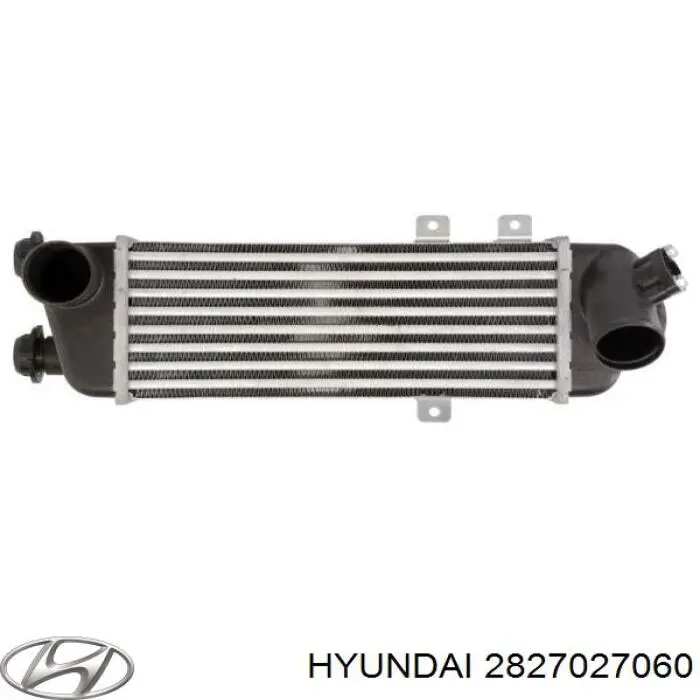 Радіатор интеркуллера 2827027060 Hyundai/Kia