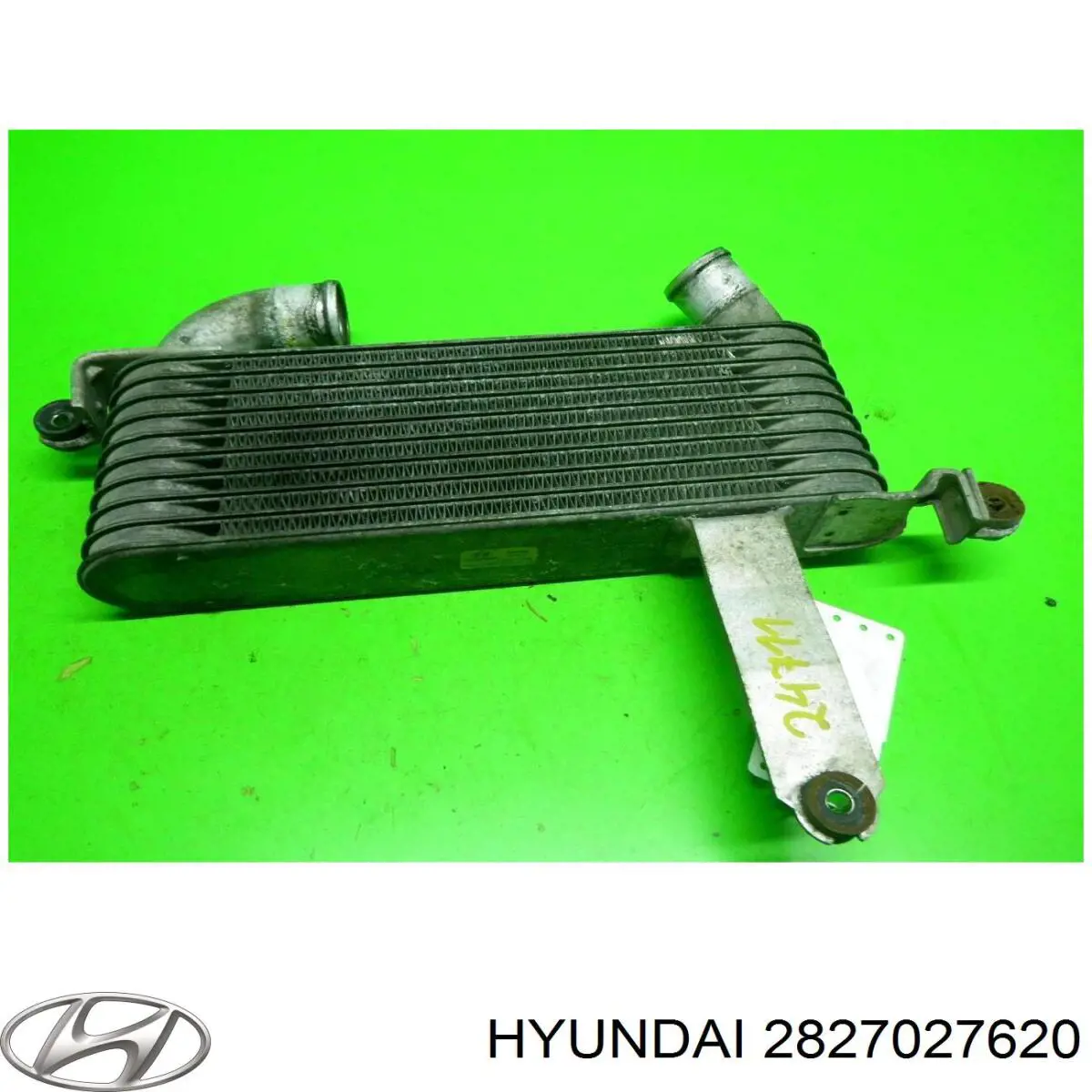 Охолоджувач наддувочного повітря на Hyundai Matrix  FC