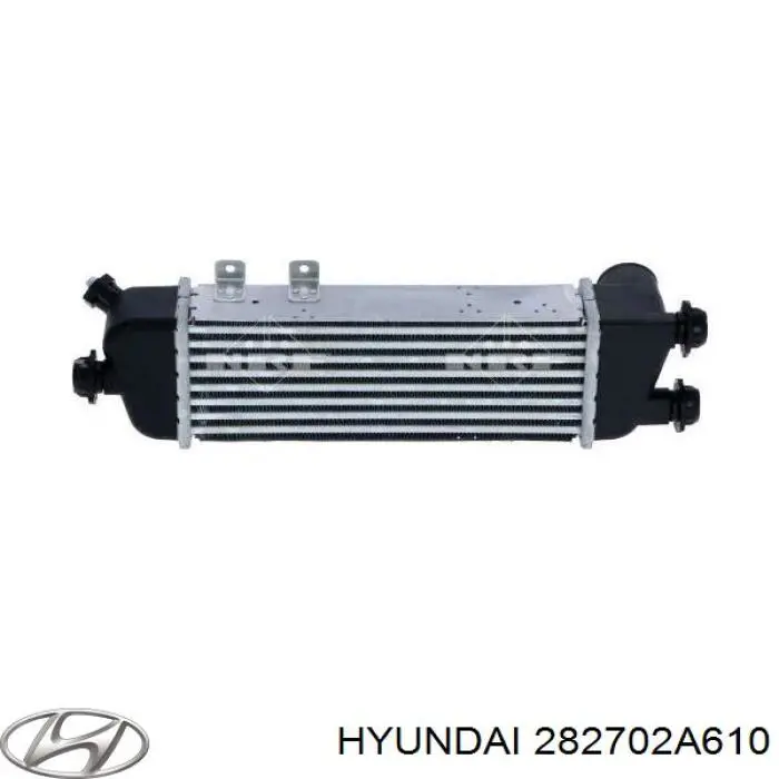 Радіатор інтеркулера Hyundai/Kia 282702A610