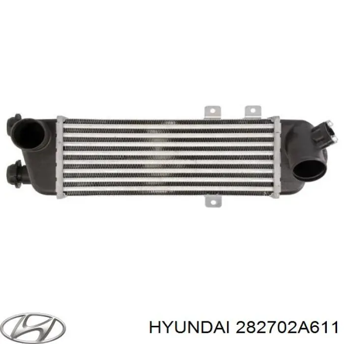 Купити 282702A611 Hyundai/Kia Радіатор интеркуллера