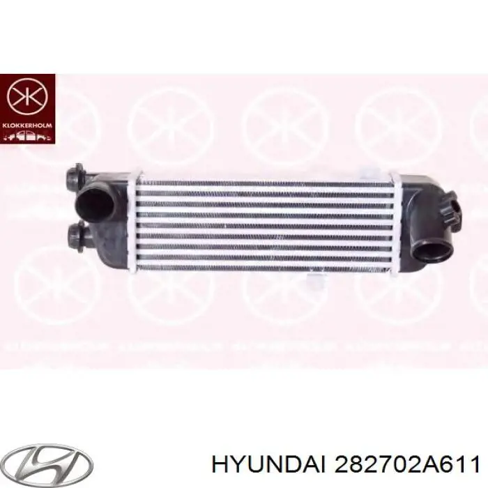 282702A611 Hyundai/Kia Охолоджувач наддувочного повітря