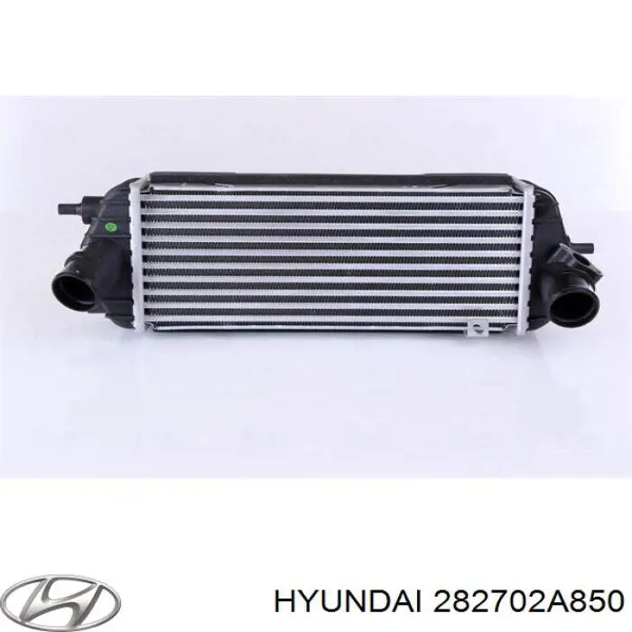 Купити 282702A850 Hyundai/Kia Радіатор интеркуллера