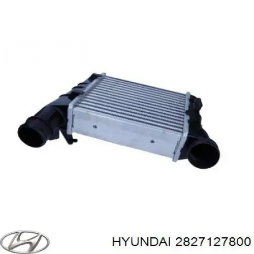 Купити 2827127800 Hyundai/Kia Радіатор интеркуллера