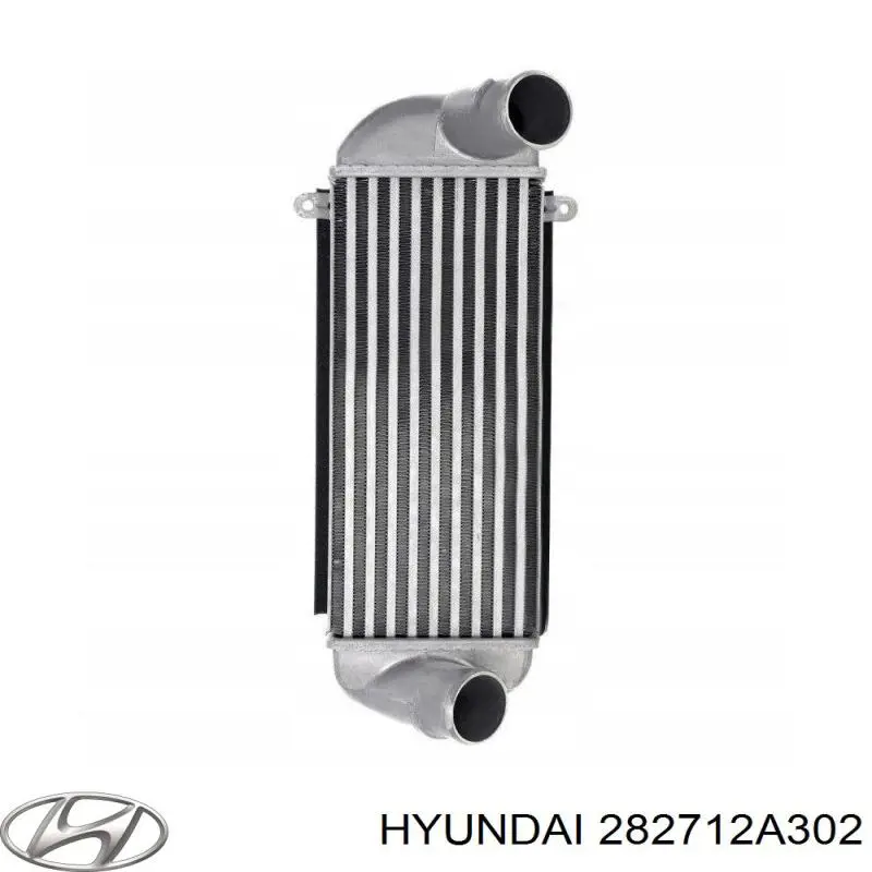 282712A302 Hyundai/Kia радіатор интеркуллера