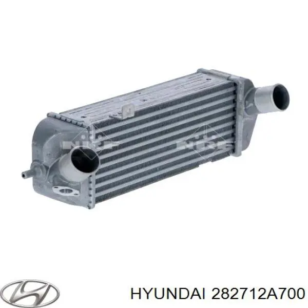 Купити 282712A700 Hyundai/Kia Радіатор интеркуллера