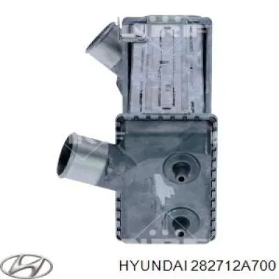 282712A700 Hyundai/Kia радіатор интеркуллера