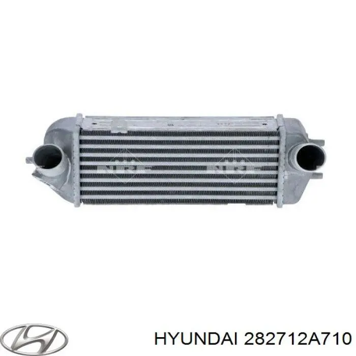 282712A710 Hyundai/Kia радіатор интеркуллера