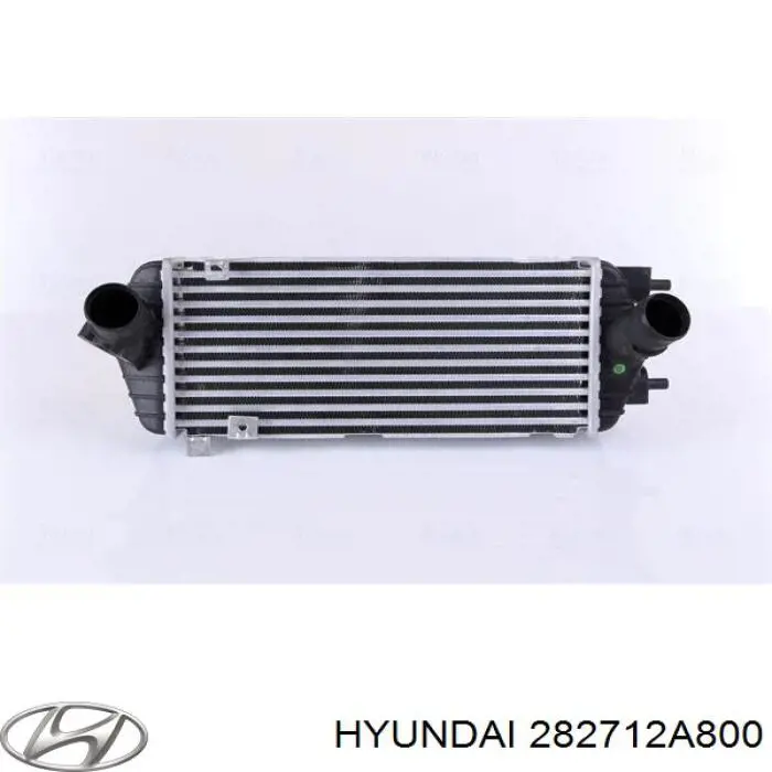 282712A800 Hyundai/Kia радіатор интеркуллера