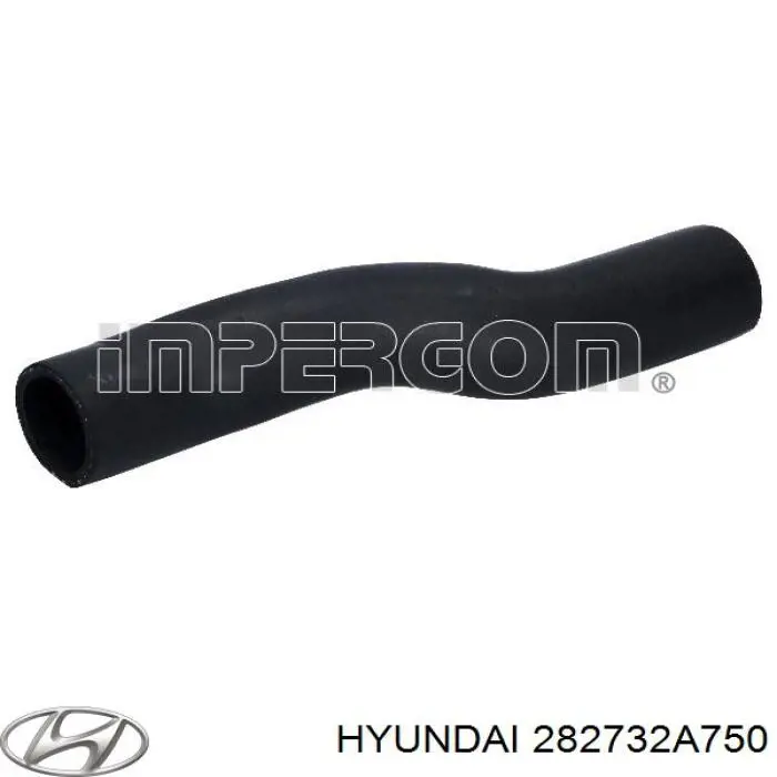 Шланг/патрубок интеркуллера Hyundai/Kia 282732A750 ціна, від 26.30 USD