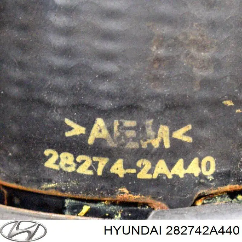 Шланг/патрубок интеркуллера 282742A440 Hyundai/Kia