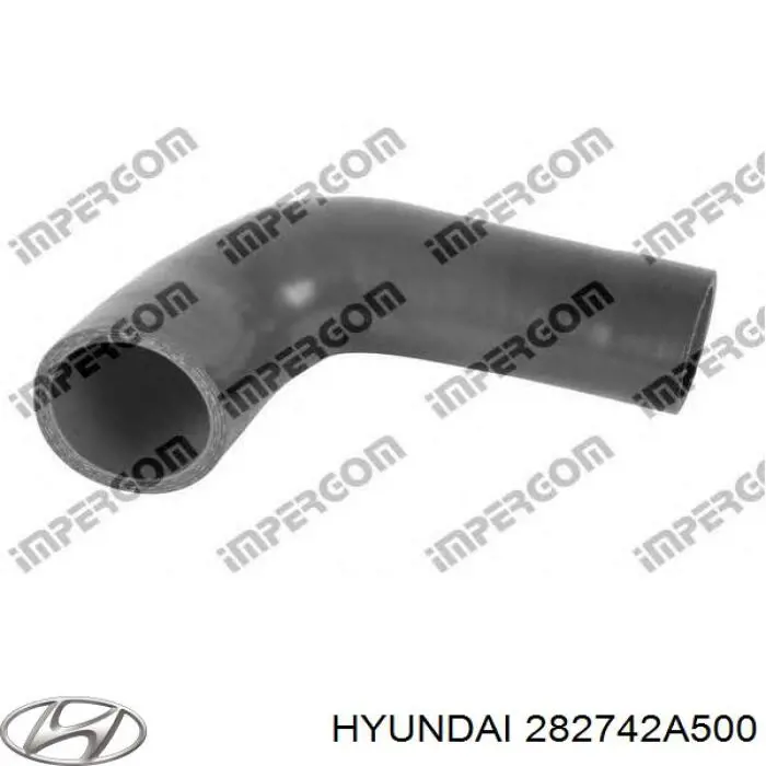 Шланг/патрубок інтеркулера, верхній Hyundai Getz (Хендай Гетц)