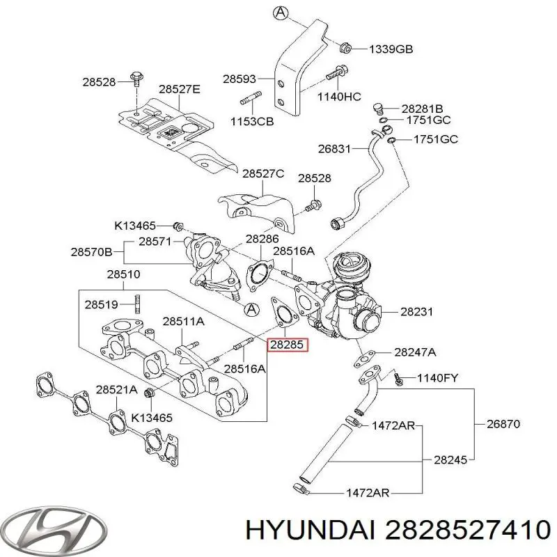  2828527410 Hyundai/Kia