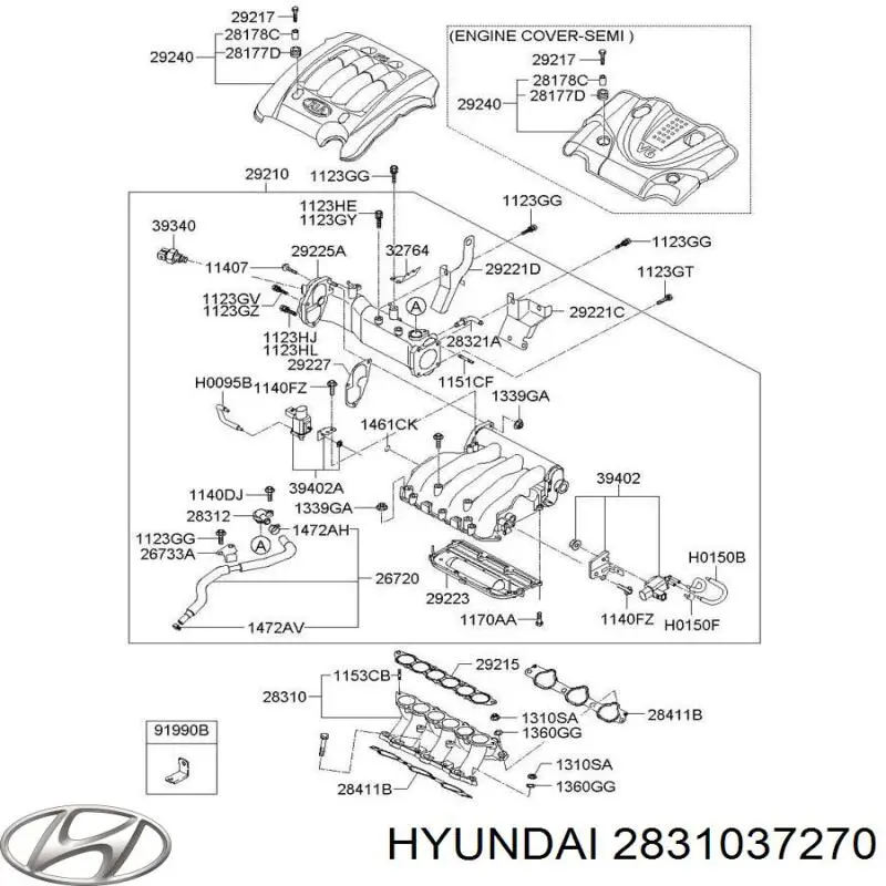  2831037270 Hyundai/Kia