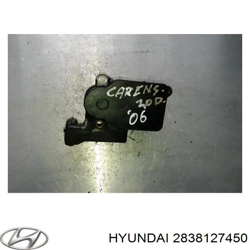 Купити 2838127450 Hyundai/Kia Клапан (актуатор) приводу заслінок впускного колектора