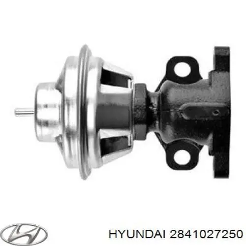 2841027250 Hyundai/Kia клапан egr, рециркуляції газів