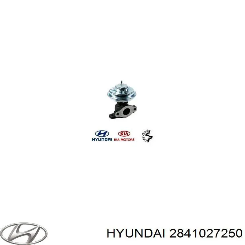 2841027250 Hyundai/Kia Клапан рециркуляції відпрацьованих газів EGR