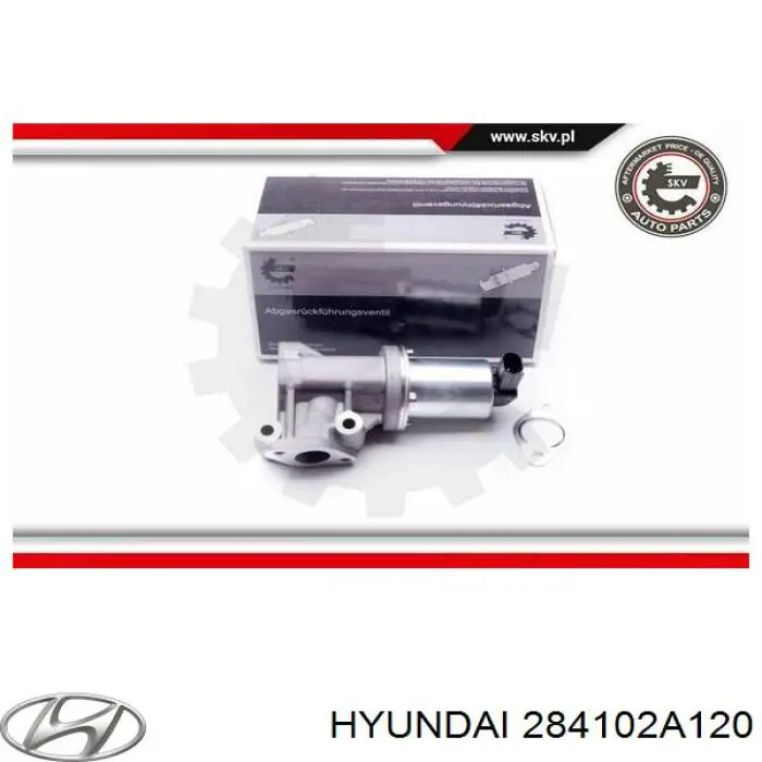 Купити 284102A120 Hyundai/Kia Прилади управління системи рециркуляції