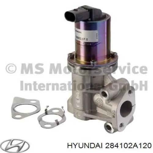 Купити 284102A120 Hyundai/Kia Прилади управління системи рециркуляції